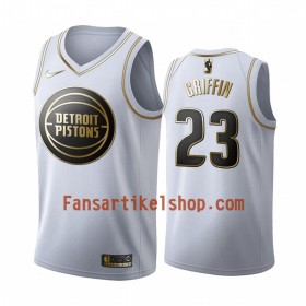 NBA Detroit Pistons Trikot Blake Griffin 23 Nike 2019-2020 Weiß Golden Edition Swingman - Herren